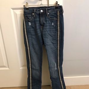 Striped Jeans